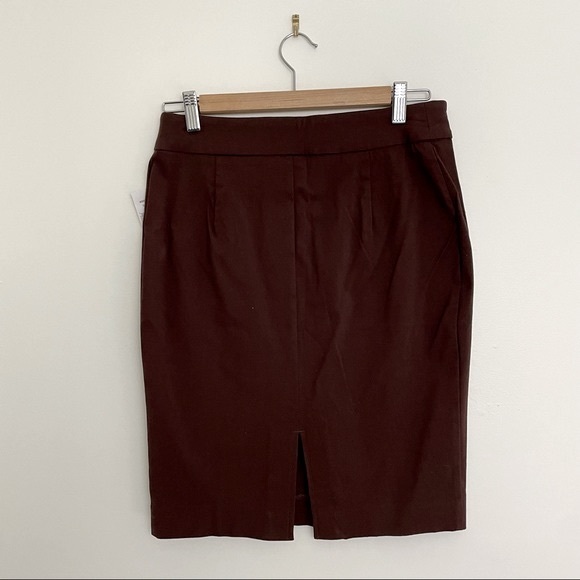Cleo Petites | Merlot Pencil Skirt - Picture 1 of 8